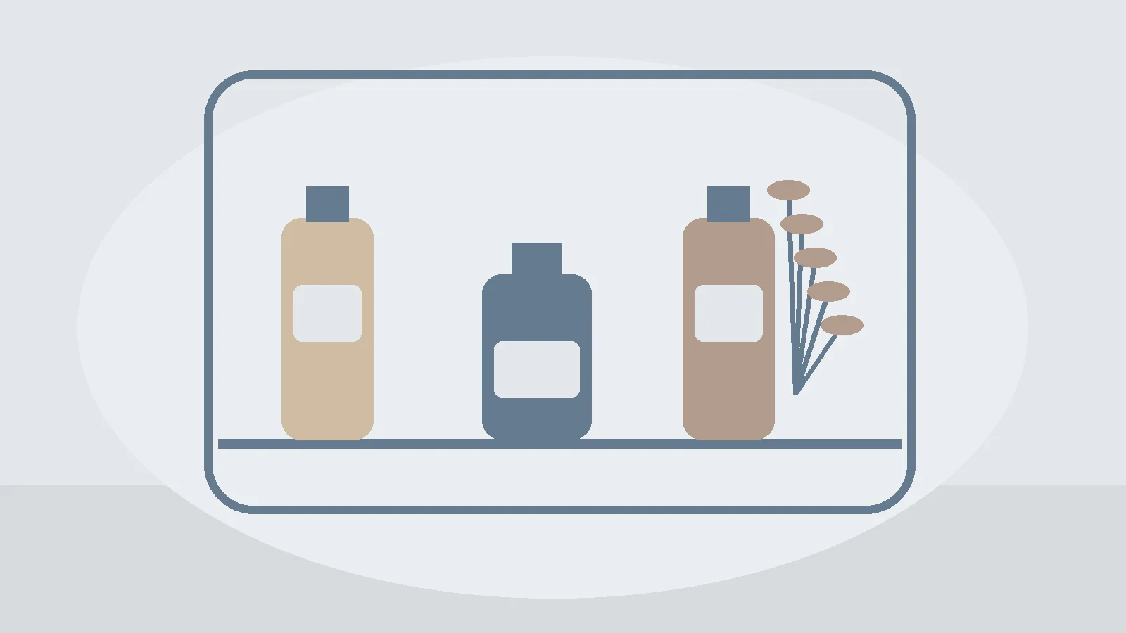 Ilustracija mirisnih bočica i mirne wellness atmosfere – Može li se mir kupiti u bočici?