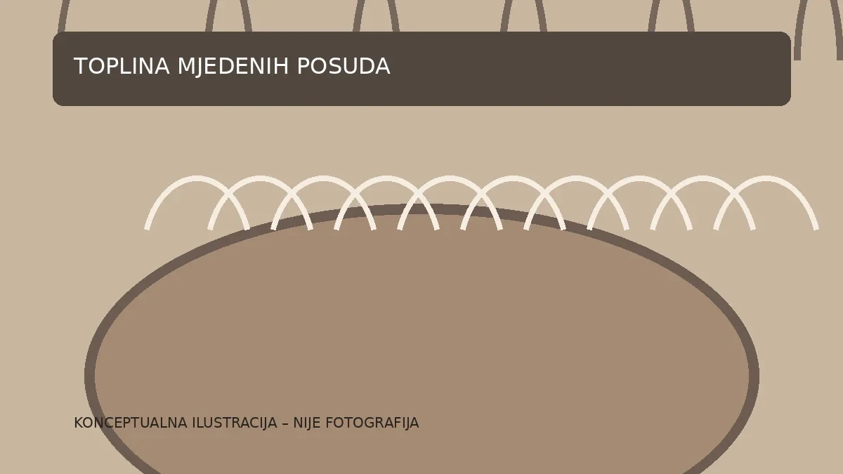 Stilizirana ilustracija toplog prostora hamama